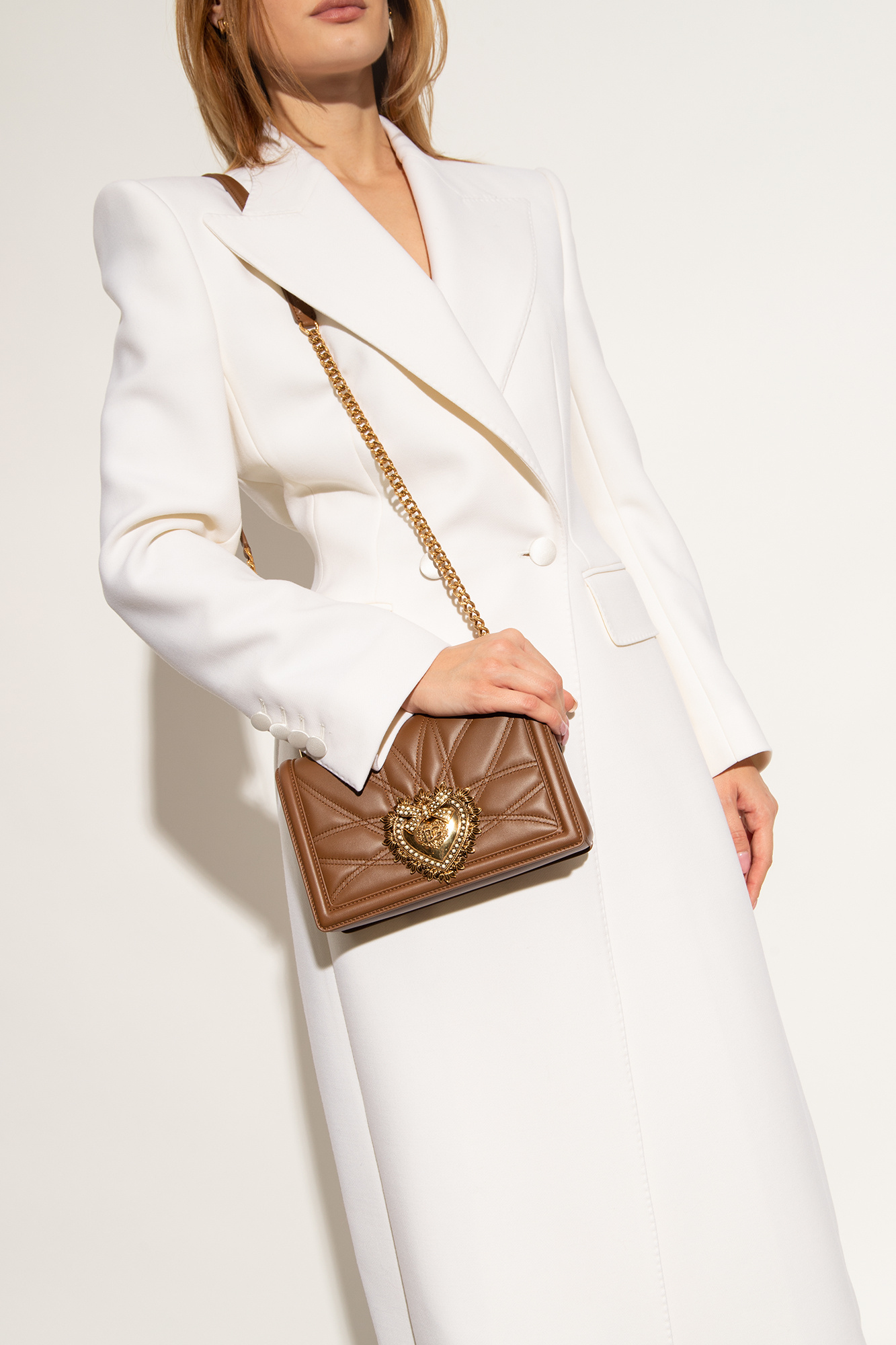 SchaferandweinerShops Canada - Brown Shoulder bag with logo